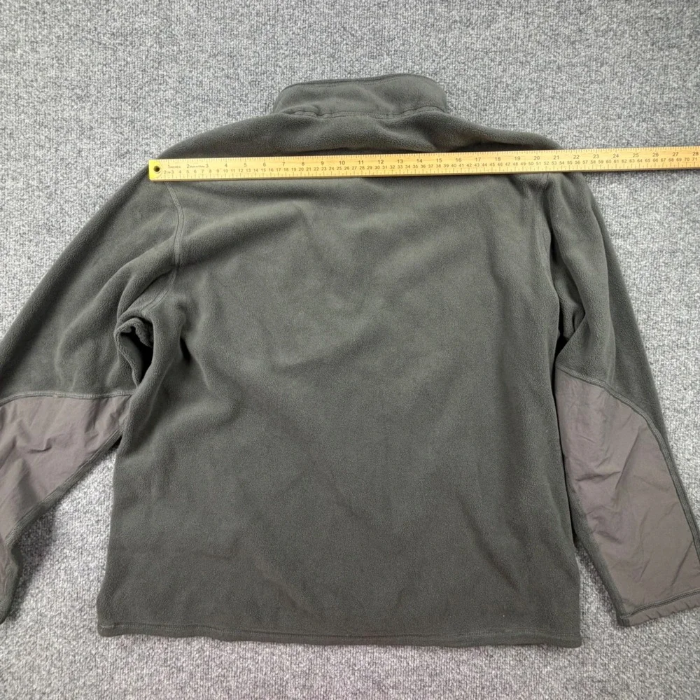 The North Face Mens Polartec Classic 1/4 Zip Fleece‎ Pullover Gray XL
